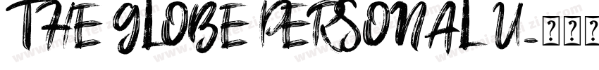 THE GLOBE PERSONAL U字体转换